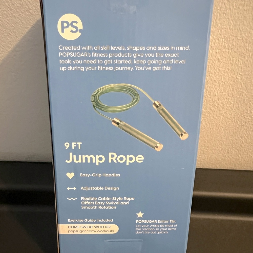 POPSUGAR Green Jump Rope, NWT - Picture 2 of 2